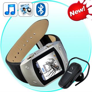 Rush Touchscreen Mobile Phone Watch with Bluetooth Earpiece Worldwide 