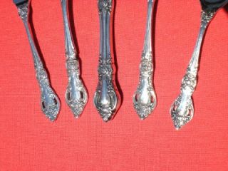 Oneida Baton Rouge Stainless Oval Soup Place Spoons 4