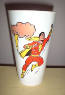   (?)Shazam/Captain Marvel(Billy Batson)Figure Cup Glass Premium Promo