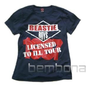 Beastie Boys License 2 Ill Tour Baby Doll Tshirt M or L