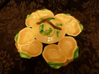 Belmar of California 320 USA pottery Pear shapes Dip and Chips