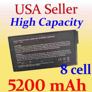 Battery for HP Compaq EVO N1020V N160 N800C N800V N800W