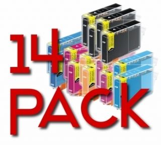14 Multi Pack Ink Cartridges for Canon BCI 6 PIXMA iP6000D i950 i960 