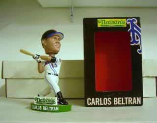 Carlos Beltran 2005 New York Mets Bobble Bobblehead SGA