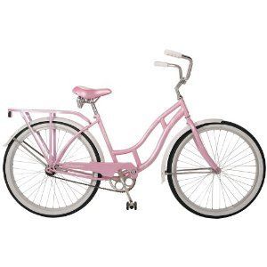 26 Lady Beach Cruiser Bicycle Woman Schwinn Pink Bike