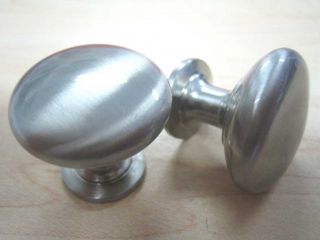 Stainless Steel Brushed Nickel Cabinet Pull Knob $1 00