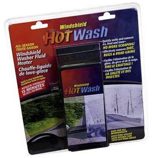   Hot Wash Windshield Washer Fluid Heater Heating Cleaning System