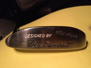 Cleveland DESIGNED BY BEN CRENSHAW Milled putter MINT This Club Is 