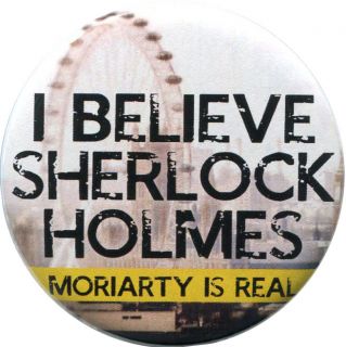   Sherlock Holmes 2.25 Pinback Button BBC Benedict Cumberbatch Watson