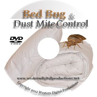 DVD Bed Bugs Dust Mites Pest Control Training Tutorial