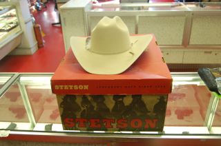 Stetson Cowboy Hat 5X Beaver Fur Felt Ranch Tan Sierra SF0575D440 