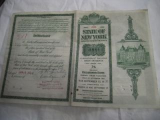   New York Railroad Grade Crossing Bond Issue of Sept 1931 2604