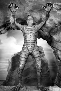 Creature from The Black Lagoon Costume Feet Cast Directly from 