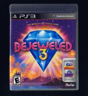 Bejeweled 3 (Sony Playstation 3, 2011) Complete