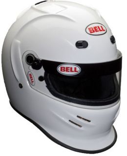 Bell Helmet Dominator Auto Racing White 7 3 4 XL SA2005