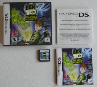 Ben 10 Alien Force Nintendo DS Game   complete with game, instructions 
