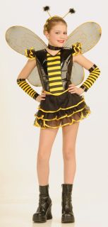 Queen Bee Bumble Girls Halloween Dress Costume M 8 10