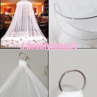  Canopy Mosquito Net Hoop Lace Bed Insect Bug Protect Netting