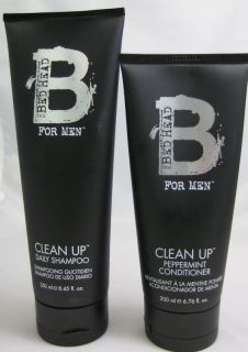 TIGI Bed Head B Men Clean Up Shampoo Conditioner Duo 615908411812 