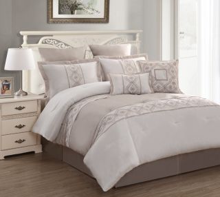 12 Piece King Vera Bedding Bed in A Bag Set
