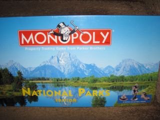 National Parks Pacific Trail Edition Monopoly Game Factory SEALED 