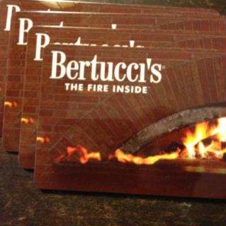 25 Bertuccis Restaurant Gift Card