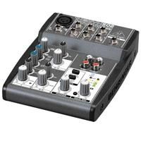 Behringer XENYX 502 5 Channel 2 Bus Mixer with XENYX Mic Preamp and 