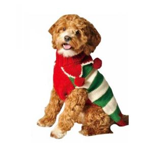 Chilly Dog Christmas Elf Dog Sweater