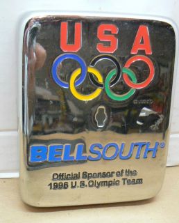 1996 Bell South Telephone Pay Phone Olympic Logo Official Sponser Coin 