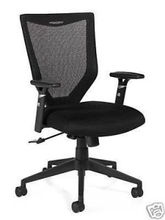 New Mid Back Leather Executive Office Chair OTG11646B