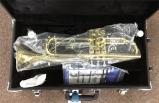 Jupiter 600L Trumpet   Lacquered Brass, Stainless Steel Pistons