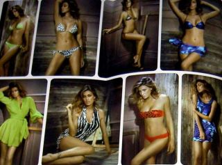 Belen Rodriguez Sexy Swimwear Catalog for Pin Up Stars