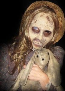 NEW BELINDA Rotting Girl ZOMBIE Mummy MASK HALLOWEEN COSTUME 