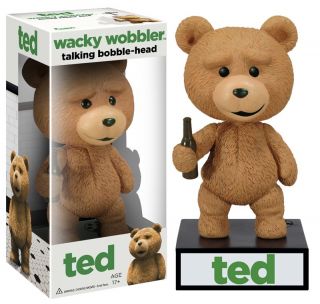 FUNKO POP Movies Bobblehead   vinyl Talking Ted Bear Wacky Wobbler