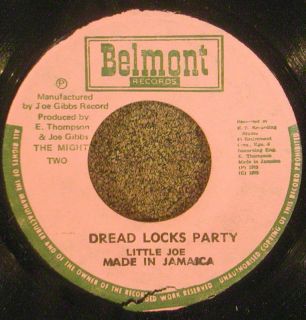   45 Rockers DJ Little Joe Dread Locks Party Belmont Records
