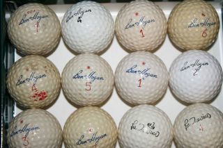 Vintage Ben Hogan Lee Trevino Golf Balls x 10 Hogan 2 Trevino Balls 
