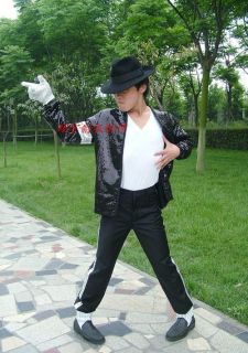 Michael Jackson Billie Jean Jacket MJ Sequin ！