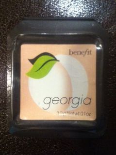 BENEFIT Cosmetics GEORGIA Mini Blush 0 1oz BRIGHTENING FACE POWDER 
