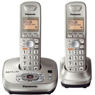 Panasonic KX TG4022N DECT 6 0 Cordless Phone 2 Handsets