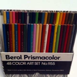 Berol Prismacolor 48 Color Art Set 955 New