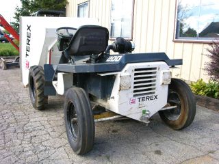 2005 Terex Benford 200KR 1 Cubic Yard Ride on Concrete Power Buggy 