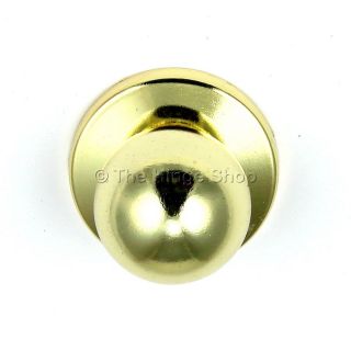   Brass Bifold Knob with Backplate Door Knob Pull Hardware
