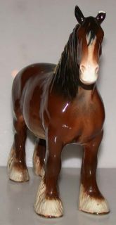 Beswick 818 Shire Mare First Version Horse
