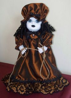 OOAK Creepy Art Doll Bethany Halloween Prop Goth Baby