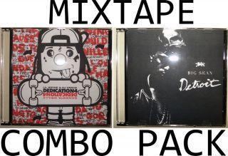 Lil Wayne Dedication 4 Big Sean Detroit Full Artwork Mixtape CD Combo 