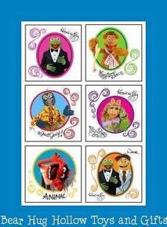 12 The Muppets Movie Kermit Miss Piggy Temporary Tattoos Party Favors