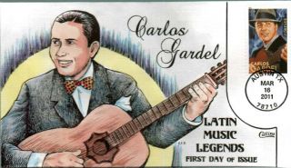 Collins Hand Painted 4500 Latin Music Legends Carlos GARDEL