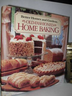 Cookbook Better Homes and Gardens Old Fashioned Baking