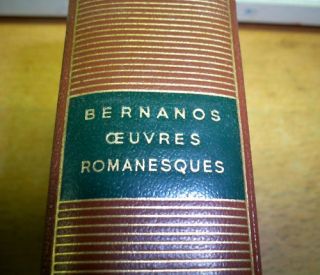 Georges Bernanos Oeuvres Romanesques Pléiade Pleiade