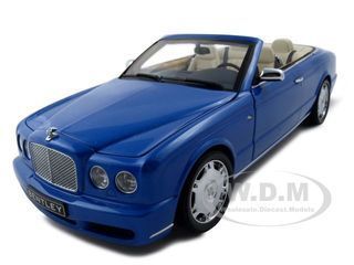 2006 Bentley Azure Convertible Blue 1 18 Minichamps